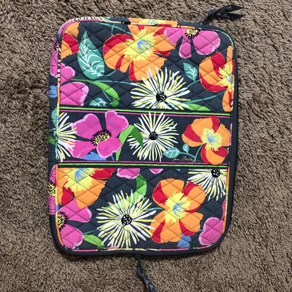 Vera Bradley Laptop Case: Jazzy Bloom